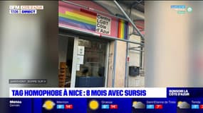 Nice: l'auteur des tags homophobes sur le centre LGBT condamné à huit mois de prison avec sursis
