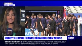 Coupe du monde de rugby: les Bleus arrivent à Lille ce mardi