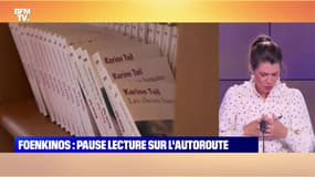 Foenkinos: pause lecture sur l'autoroute 12/07