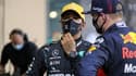 Lewis Hamilton sur le circuit de Yas Marina, à Abu Dhabi le 12 décembre 2020
