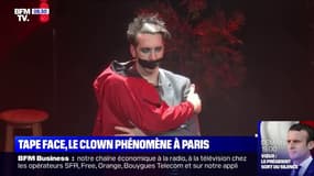 "Tape Face": le clown muet débarque à Paris