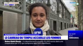 Paris: une halte pour les femmes au Carreau du Temple