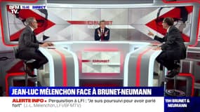 "Moi, je suis la victime d'une femme d'extrême droite", déclare Jean-Luc Mélenchon en parlant de l'ex-députée européenne Sophie Montel