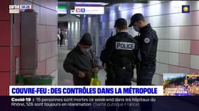 Couvre-feu: des contrôles dans la métropole 