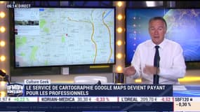 Frédéric Simottel: Le service de cartographie Google Maps n'est plus gratuit pour les professionnels - 17/07
