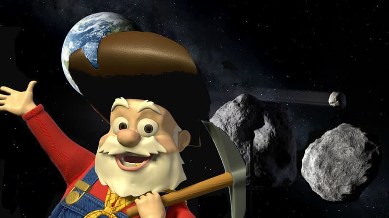 Les chercheurs d'or du XXIème siècle (ici celui du film Toy Story 2) iront certainement piocher sur les astéroïdes.