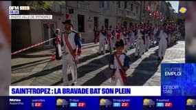 Saint-Tropez: la bravade bat son plein