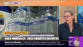 Filtrage en eau minérale: "Ce n'est pas parce qu'il s'appelle Nestlé que nous sommes au-dessus des lois"déclare Karine Jacquemart, directeur général de Foodwatch France