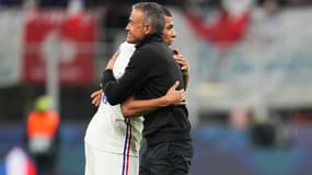 Kylian Mbappé et Luis Enrique