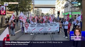 Grève du 10 novembre: 500 personnes mobilisées à Nice selon la CGT