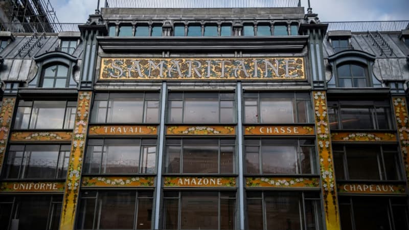 Paris: la Samaritaine fermée "pour des raisons de sécurité" en raison d'une action de la CGT