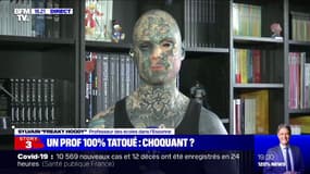 Tatoué de la tête aux pieds, ce professeur des écoles de l'Essonne témoigne