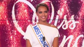 Indira Ampiot, Miss France 2023, sur le plateau de BFMTV le 19 décembre 2022
