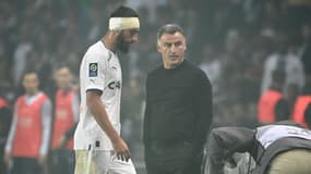PSG-OM : Christophe Galtier aux côtés de Samuel Gigot