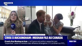 Crise à Buckingham: Meghan repart au Canada auprès de son fils
