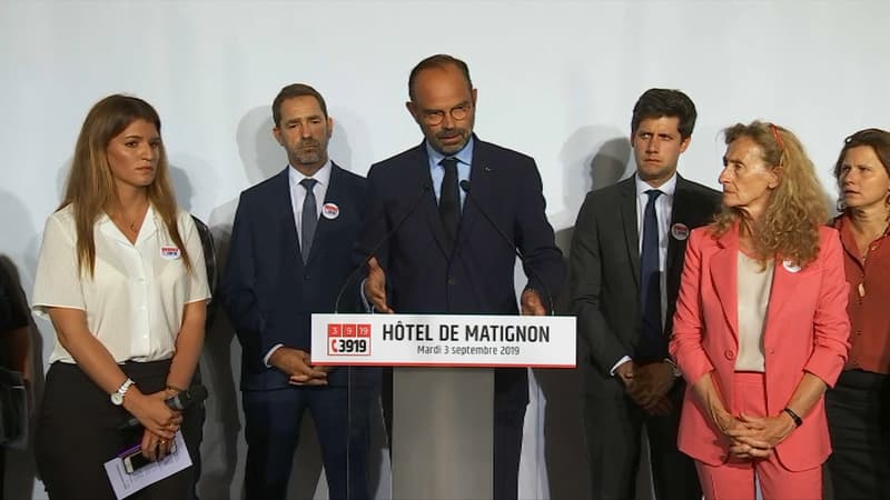 Édouard Philippe à Matignon, le 3 septembre 2019