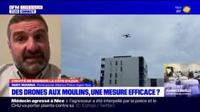 Nice: Rudy Manna se réjouit de la mise en place de drones dans le quartier des Moulins