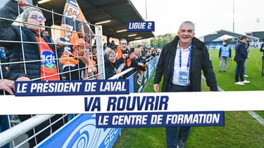 Ligue 2 : Le président de Laval explique sa volonté de rouvrir le centre de formation (qui sera payant)