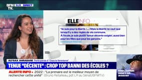 Pour Alysaa Ahrabare, porte-parole d'"Osez le féminisme", la polémique autour du croc top "illustre une obsession autour du corps des femmes"