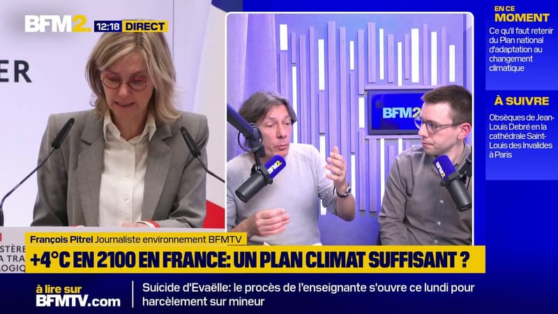 +4°C en France en 2100: que faut-il retenir des mesures annoncées par Agnès Pannier-Runacher?