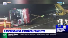 Accident d'autocar sur l'A6: le car devait se rendre à Saint-Léger-les-Mélèzes