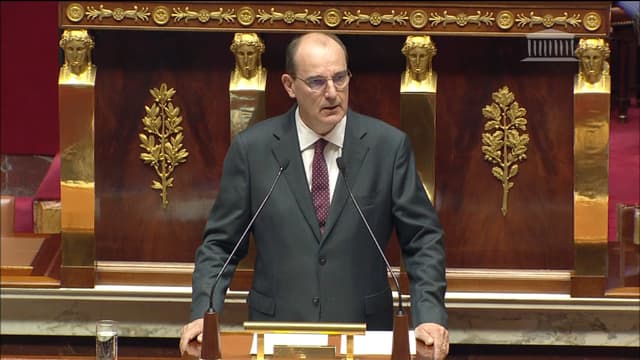 Jean Castex, à l'Assemblée nationale le 15 juillet 2020.