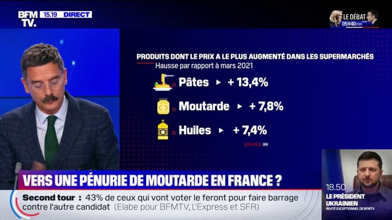 Vers une pénurie de moutarde en France?