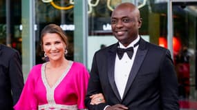La princesse Märtha Louise de Norvège et son futur époux, le "chaman" Durek Verrett, lors d'un événement public à Oslo (Norvège), le 16 juin 2022.
