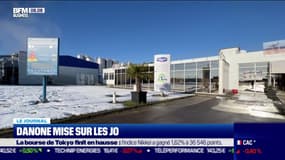 Danone mise sur les JO