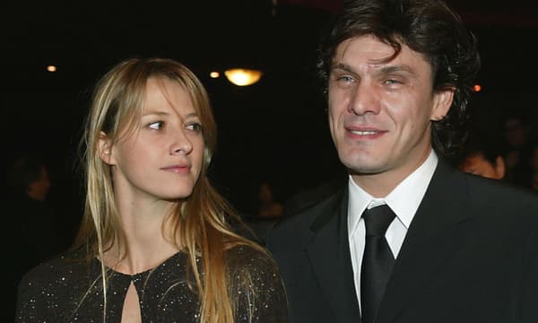 Marc Lavoine et sa femme Sarah aux César en 2004