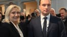 Marine Le Pen et Jordan Bardella le 10 janvier 2023 