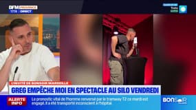 "Tu es à domicile": l'humoriste marseillais Greg empêche moi jouera au Silo vendredi