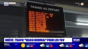 Grève du 16 février: un trafic des TGV "quasiment normal" en Alsace