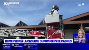 Immersion à la caserne de pompiers de Cagnes-sur-Mer