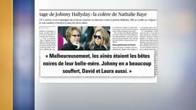 Testament de Johnny Hallyday: Nathalie Baye défend Laura et David, "les bêtes noires" de Laeticia