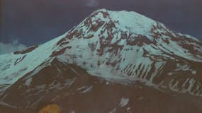 Photo non datée diffusée le 28 février 2025 par la famille Vieiro et la famille Rabal du campement situé à l'est du volcan Tupungato.