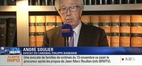 Affaire Preynat: "Monseigneur Barbarin fait une confiance totale et absolue à la justice", Me André Soulier