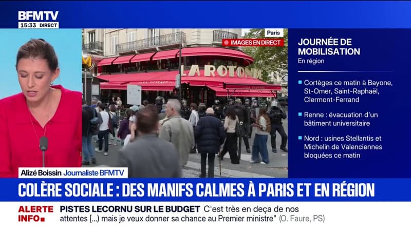Mobilisation du 2 octobre: des chiffres de participation en nette baisse