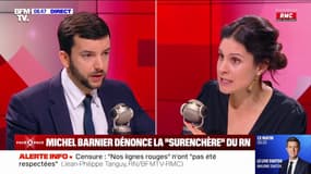 Censure: pour Jean-Philippe Tanguy (RN), pas de budget, "c'est moins pire qu'aujourd'hui"