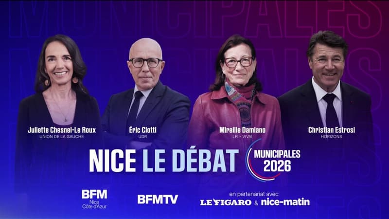 Logement, coût de la vie, campagne violente... Revivez l'intégralité du débat pour les municipales à Nice