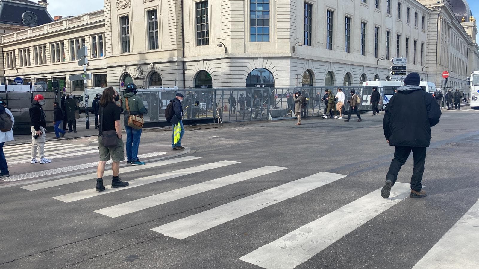 La rue de la Barre à Lyon