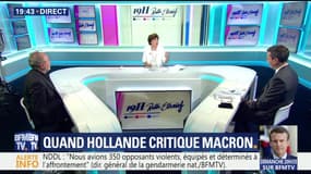 Quand Hollande critique Macron