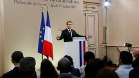 Discours clé d'Emmanuel Macron à Orléans le 27 juillet 2019 lors duquel il expose sa politique face à la crise des migrants