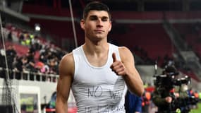 Ruslan Malinovskyi avec un message contre la guerre en Ukraine