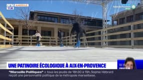 Une patinoire écologique à Aix-en-Provence