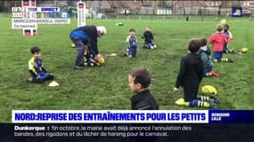 Covid-19: au club de rugby de Marcq-en-Barœul, les enfants ont enfin pu reprendre l'entraînement