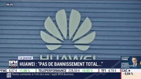  5G: "pas de bannissement total" de Huawei en France