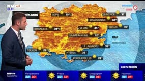 Météo Var: une très belle journée avec de fortes chaleurs ce jeudi