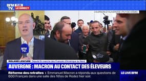 Auvergne: Macron au contact des éleveurs - 04/10