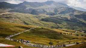 Image d'illustration lors de la 17e étape du Tour de France 2020 entre Grenoble et Meribel Col de la Loze, le 16 septembre 2020.
